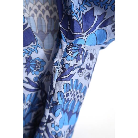 SANDRO PARIS Linen Blend Floral Tiered Mini Dress Net-A-Porter 38 6 M $520 - Picture 11 of 14